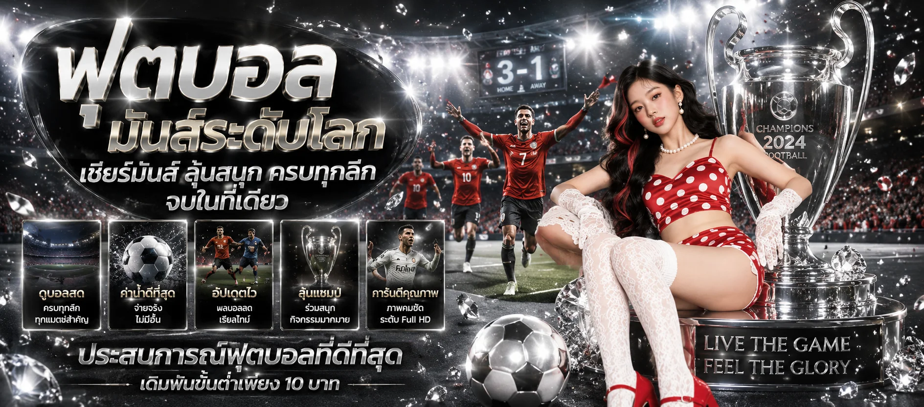 แทงบอลออนไลน์ ARES789 ราคาน้ำดีครบทุกลีกดัง